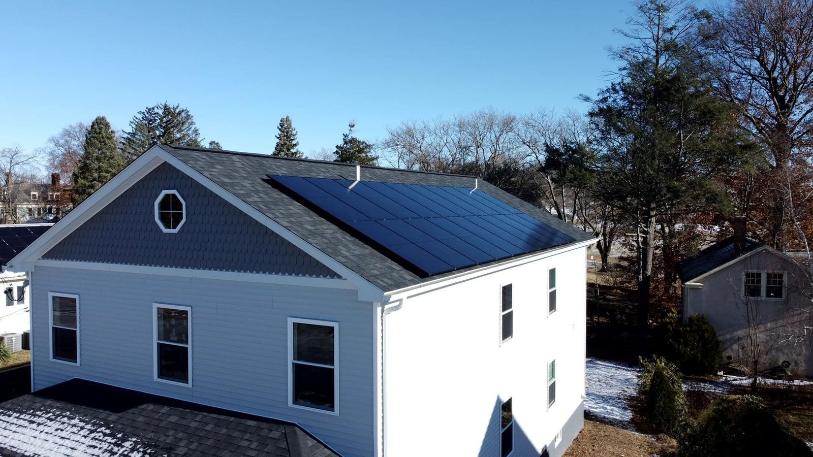 8.4 kW solar panel system installed on New Britain, Connecticut home by SunPol Solar