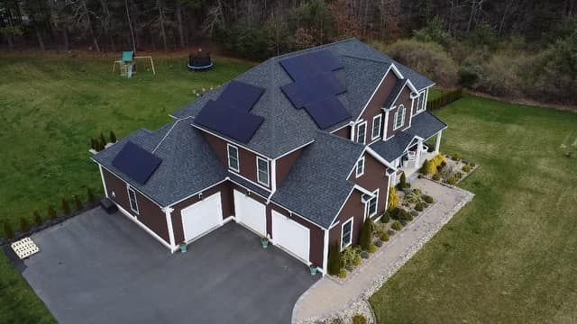 9.72 kW solar energy system on home in Southington, Connecticut by SunPol Solar