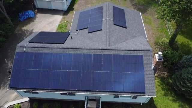 19.75 kW large residential solar array in Wolcott, Connecticut by SunPol Solar